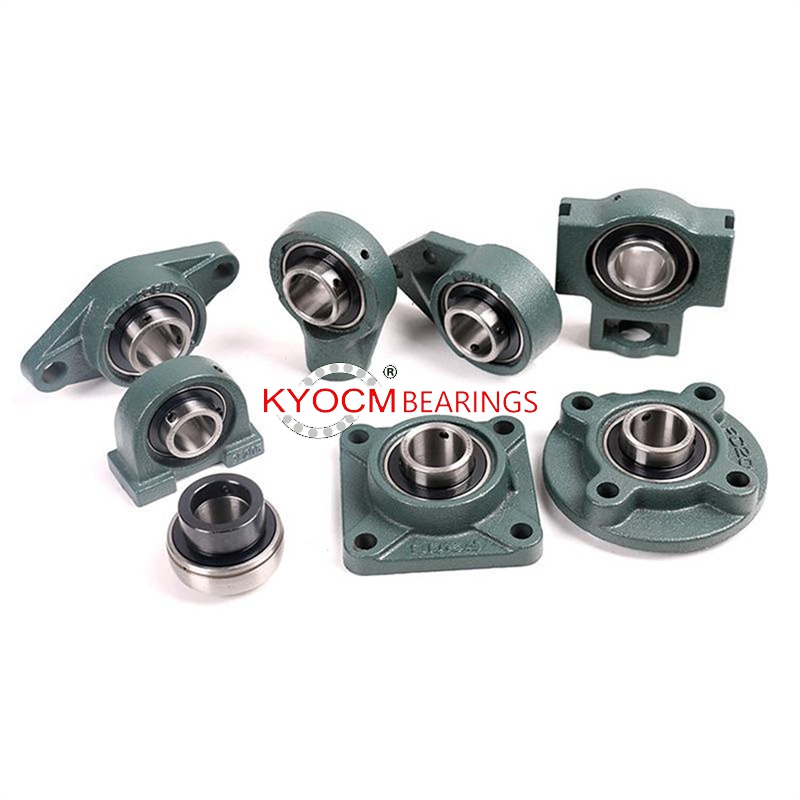 Gan gadw Uned Tai UCf207 UCF212 Bearings Bloc Pillow UCFL218