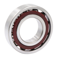 Bearings Pêl Cyswllt Angular Un rhes